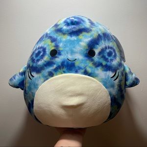 12" Luther the shark Squishmallow